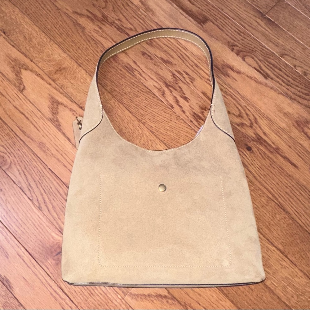 Coach Tan Brooklyn 28 Shoulder Bag - Picture 2 of 9